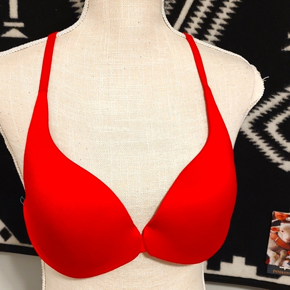 ❤️ Vintage Y2K EUC Victoria's Secret Ladie's Racerback Front Closure Bra, 36B - Picture 2 of 7